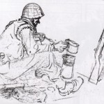 Un dessin datant de septembre 1944.