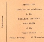 Concert Marlène Dietrich