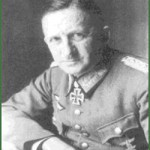 Le Général Knobeldorff, commandant la première armée allemande...