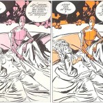 La censure dans Barbarella (édition 1964 et 1968).