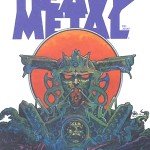 Couverture de Heavy Metal par Druillet.