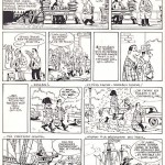 Extrait de « L'Extraordinaire et troublante aventure de Mr Auguste Faust » de Jean-Claude Mézières et Fred, publiée dans Pilote, du no 390 du 13 avril au no 403 du 13 juillet 1967.