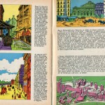 Extrait de « Paris : du bois à l'acier » (textes de Linus et dessins de Pierre Koernig), paru dans len°25 de Total Journal (du 3 avril 1970).