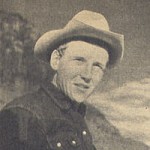 Jean-Claude Mézières en cow-boy : photo parue dans le n°380 de Pilote, en 1967.