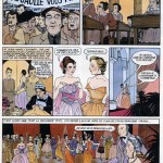 Une planche de « La Demoiselle de la légion d'honneur » par Annie Goetzinger et Pierre Christin.