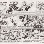 Deux pages du dimanche de « Johnny Reb and Billy Yank »