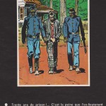Planche annonce de l'épisode « L'Outlaw », publiée au n°699 (29.03.1973) de Pilote.