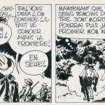 Strip A de la planche 15 de l'épisode « Le Secret de Blueberry », paru dans Super Pocket Pilote n°2 d'octobre 1968, non repris dans l'album « La Jeunesse de Bluebery » tome 1 (éditions Dargaud 1975.