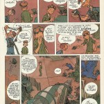 Les deux pages de « Lindbergh », publiées dans le n°2858 de Spirou, daté du 20 janvier 1993.