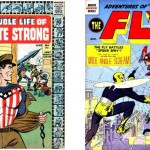 Double Life of Private Strong n°1 + Adventures of The Fly n°1.