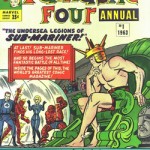 Couverture de Fantastic Four Annual 1, avec Spider-Man.