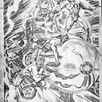 13 New Gods 6 pencils