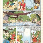 3ème planche pour "Le Tombeau étrusque" (Casterman, 1968)