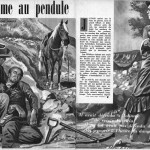 Illustration d'Arthur Piroton pour un roman de Charles Jadoul alias Cary Page, paru dans le n°1924 de Bonnes Soirées, en 1958.