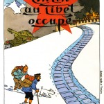 " Tintin au Tibet occupé " par  Cosey