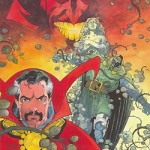 Mike Mignola, pas si éloigné de Caza, dans le Graphic Novel Marvel  « Doctor Strange and Doctor Doom : Triumph and Torment ».