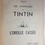 Page de titre (où Milou a perdu son "nez "! comme disait Hergé).