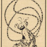Annonce de la nouvelle aventure de Spirou, au n°967 du 25 octobre 1956.
