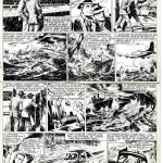 Une autre planche originale d'Alerte à la terre.