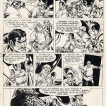 Une planche originale du « Bruno Brazil » de William Vance et Michel Greg.