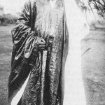 Ibrahim Njoya, sultan de Bamun, au Cameroun.