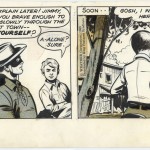 Un strip quotidien du « Lone Ranger » par Charles Flanders.