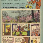 Première planche parue dans le Journal de Spirou n° 1086 (5 février 1959)