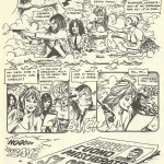 Page réalisée pour le n° 27 du fanzine Il Fumetto, en décembre 1977.
