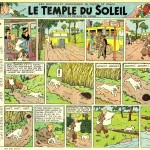 Première planche du Temple du soleil (1946)