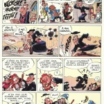 Gag censuré du « Petit Spirou » dans l'hebdomadaire, mais publié dans les « Mémoires de Spirou » et dans l’album n° 2.