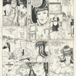 Une planche originale de « La Diva et le Kriegsspiel ».