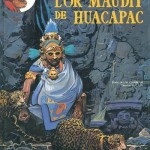 Gouache de Patrice Pellerin pour la couverture de « L'Or maudit de Huacapac », épisode de « Barbe-Rouge » dessiné par Christian Gaty.