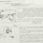 Scénario et croquis de Jean-Michel Charlier pour la page 7 des « Révoltés de la Jamaïque ».