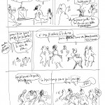 Preparation  pour la page 11 de « Moderne Olympia ».