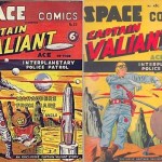 Quelques couvertures de Ace Malloy et Space Comics.