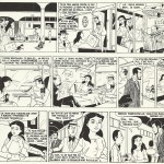 « Arabelle en Norvège », strips de France-Soir en 1960, repris dans l'album chez Glénat en 1978.