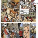 Extrait du tome 14 des « Chemins de Malefosse » dessiné par Brice Goepfert.