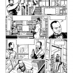 Encrage de la planche 10 par Laci : Holmes, paisible libraire...