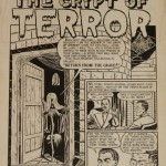 La première apparition du Keeper of the Crypt dans Crime Patrol n° 9 (janvier 1950).