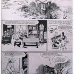 Encrage original de Vance (planche 15) et planche 42 de l'album