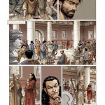 Une planche originale de « Murena ».