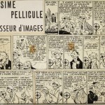 Planche originale d’« Onésime Pellicule chasseur d’images ».