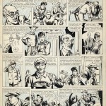 Une planche originale du « Cobra à 7 têtes ».