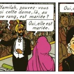 Comparatif de la séquence du music hall et du théâtre (Les 7 boules de cristal, p.8, cases 9 et 12)