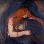 Edvard Munch - Le Vampire (Musée Munch à Oslo)