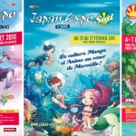 Séries d'affiches réalisées dans le cadre de Japan Expo