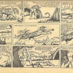 « Jim La Jungle » (« Jungle Jim », créé le 7 janvier 1934) apparaît dans Le Journal de Mickey du n° 1 au n° 361 du 14 décembre 1941.