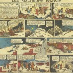 « Les Malheurs d’Annie » (« Little Annie Rooney », créé en 1927) est publié dans la première série du Journal de Mickey du n° 1 au n° 296 du 16 juin 1940.