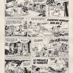 Planche originale de « Norbert et Kari ».