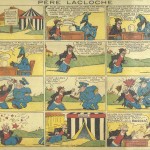 « Le Père Lacloche » (« Pete the Tramp », créé le 10 janvier 1932) est publié dans la première série du Journal de Mickey, du n° 1 au n° 100 du 13 septembre 1936.